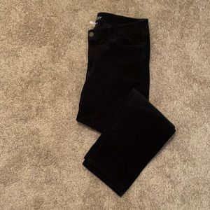 Loft Black Corduroy Pants 32/14